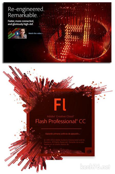 Download Adobe Flash Professtional CC Full Crack
