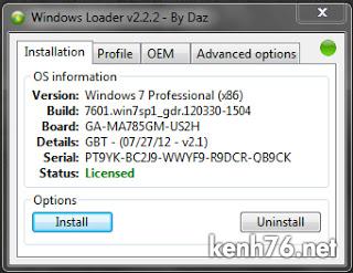 Windows Loader 2.2.2-Daz