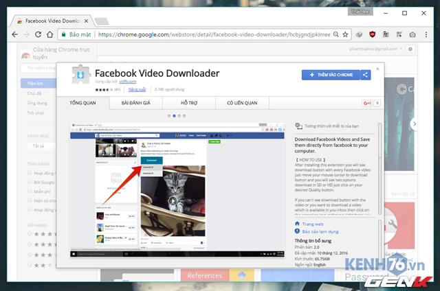 Cách tải video Facebook về máy tính nhanh nhất, Download Video Facebook