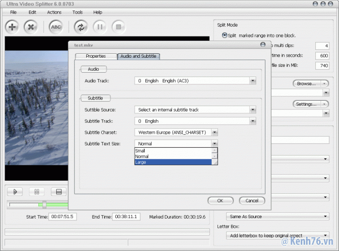 Download Ultra Video Splitter 6.4.1208 Full crack mới nhất 2015