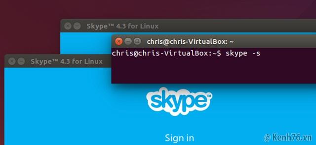 Cách đăng nhập nhiều tài khoản Skype trên dùng 1 máy tính