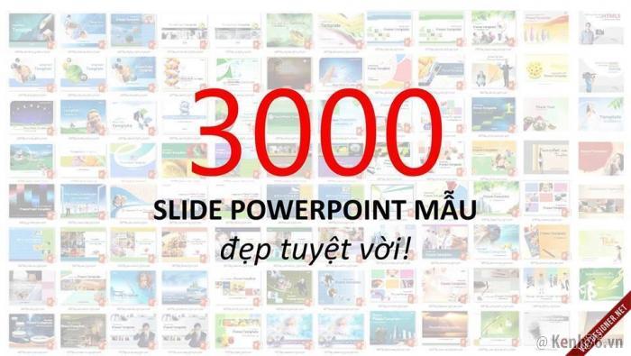 Hơn 3000 mẫu slide PowerPoint với thiết kế đẹp nhất 2017