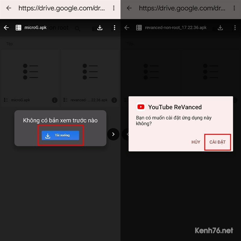 Xem youtube không bị quảng cáo bằng YouTube ReVanced mới nhất