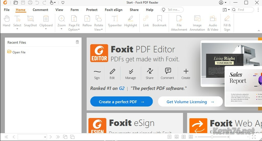 Foxit Reader Full 2022- Phần Mềm Đọc File PDF