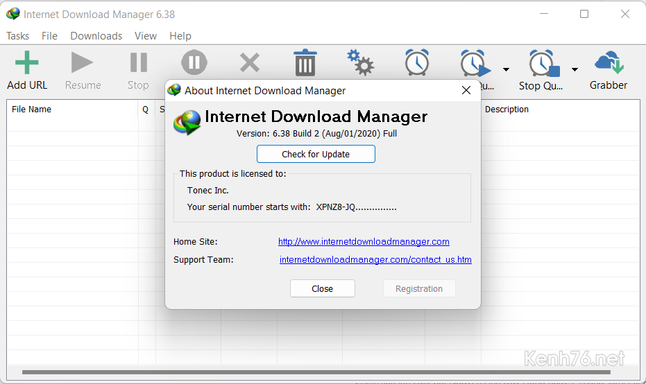 Tải IDM silent 6.38 - Phiên bản full crack của Internet Download Manager