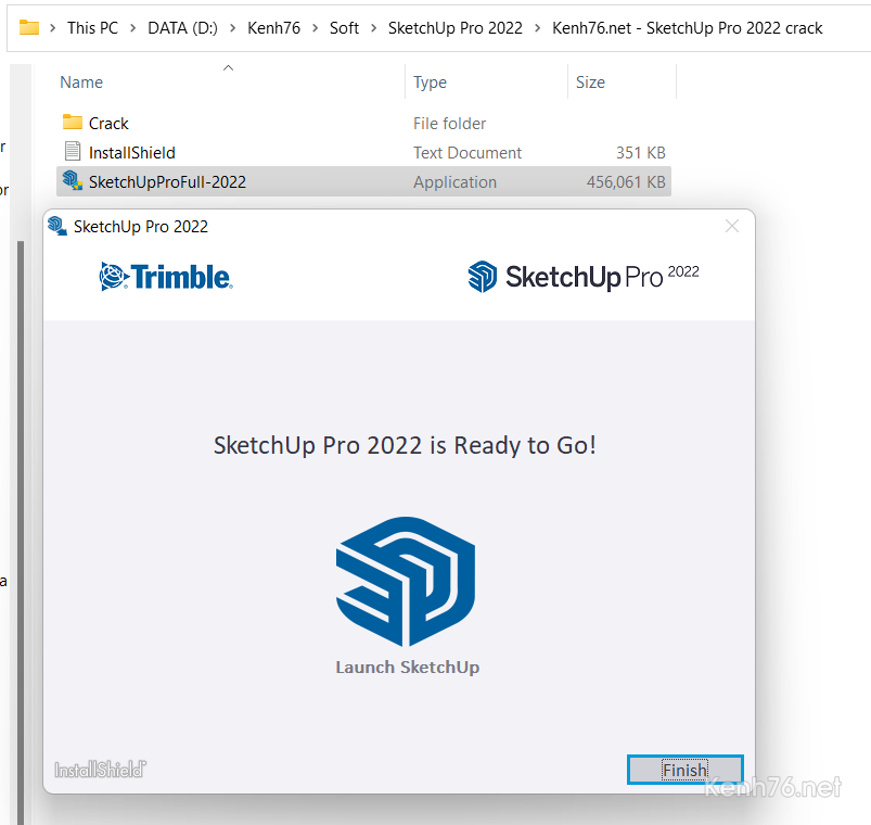 Download SketchUp Pro 2022 Full Crack [bản chuẩn] + Vray mới nhất