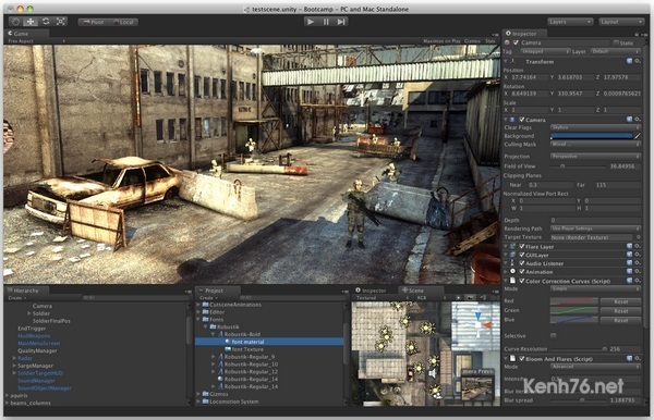 Download Unity Pro 2020 - Phần mềm tạo Game 2D 3D