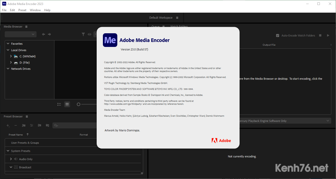 Adobe Media Encoder 2023 v23.6.0.62 download the new version for iphone
