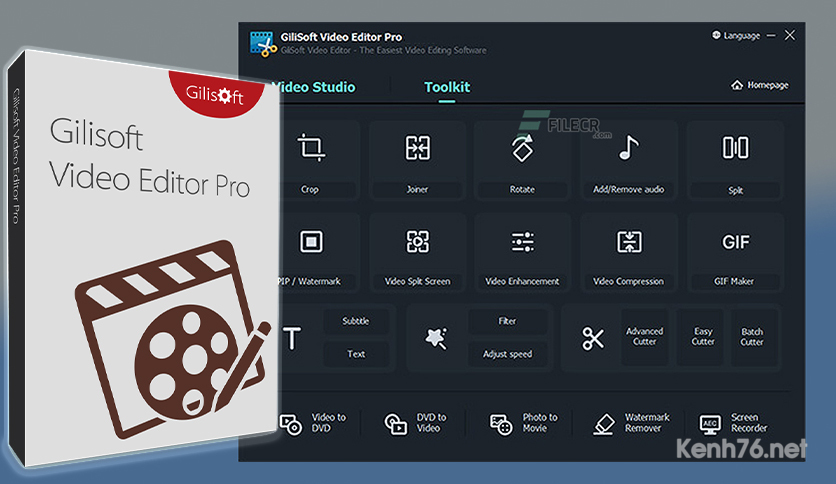 Download GiliSoft Video Editor Pro 15.6 Full – Hướng dẫn cài đặt